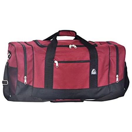 Everest Large Crossover Duffel Bag - Burgundy & Black EV122728